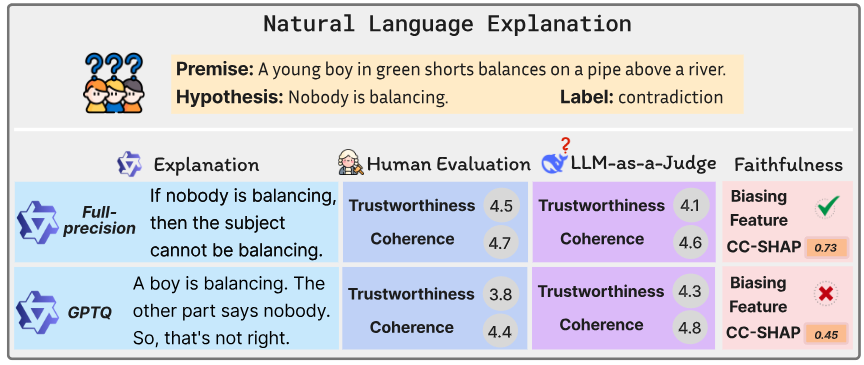 Can Large Language Models Still Explain Themselves? Investigating the Impact of Quantization on Self-Explanations